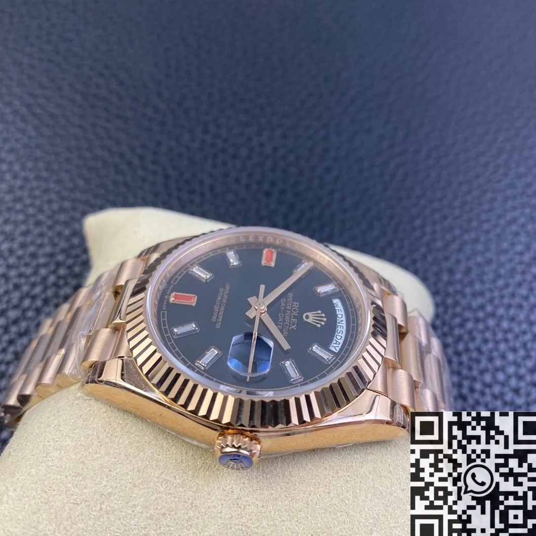 SunProtective Rolex Day Date 218235-83215 Rose Gold Watches Size 40mm EW Factory 2772