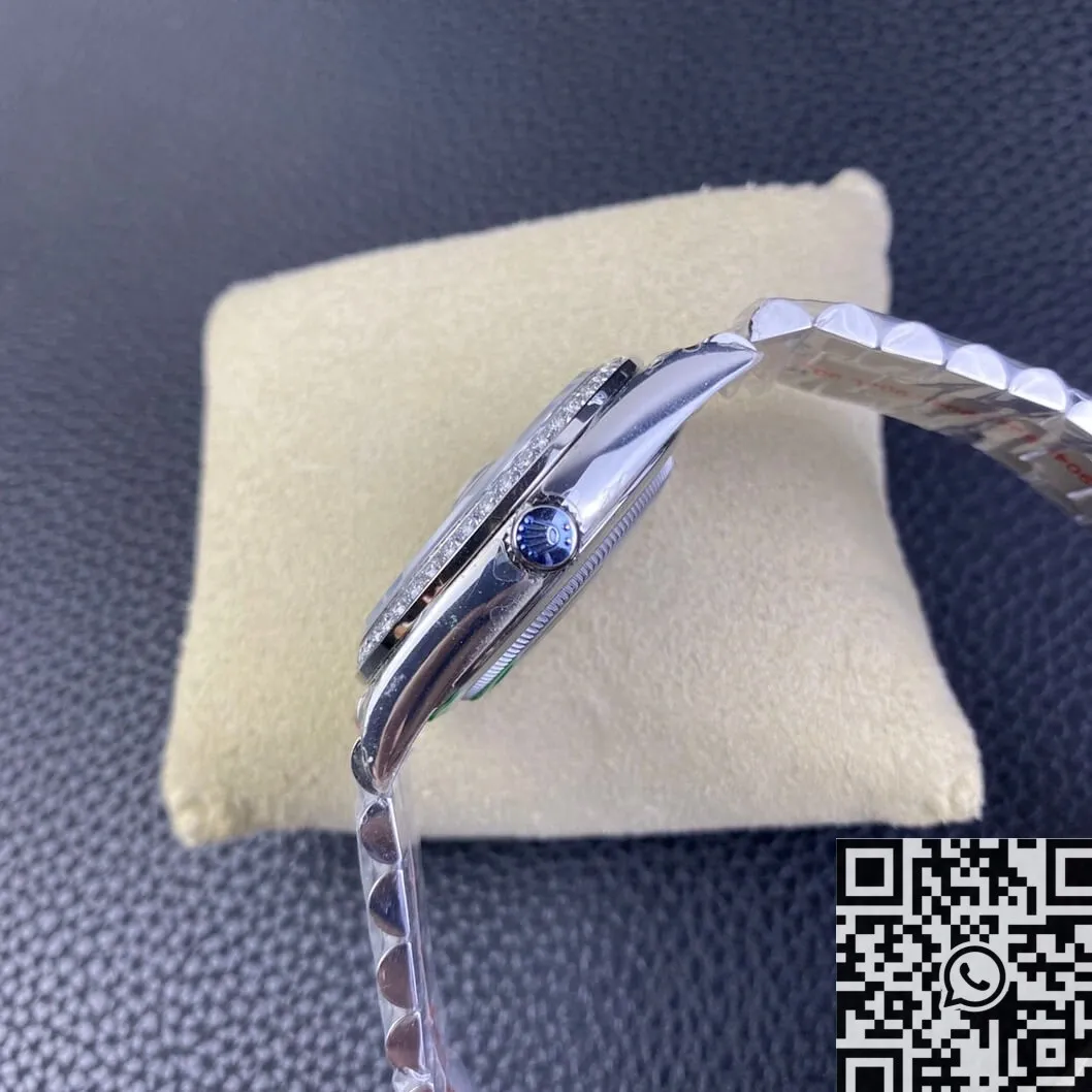 Trendy Rolex Day Date 228349RBR-0005 Blue Dial Diamond Watch Size 40mm EW Factory 2773