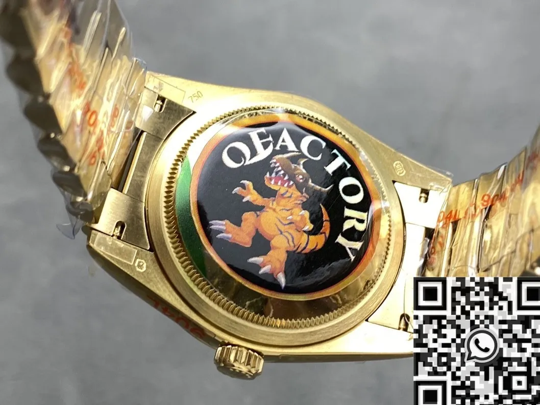 Affordable Rolex Day Date Dial M128238 – 0132 Gold Watch 36mm Q Factory 2707
