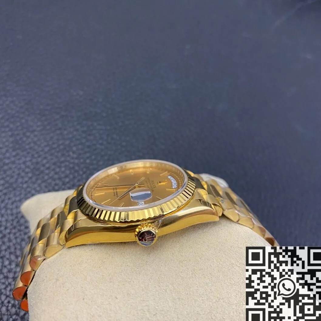 Rolex Day Date M128235-0037 Champagne Gold Watch Size 36mm EW Factory Contemporary 2776