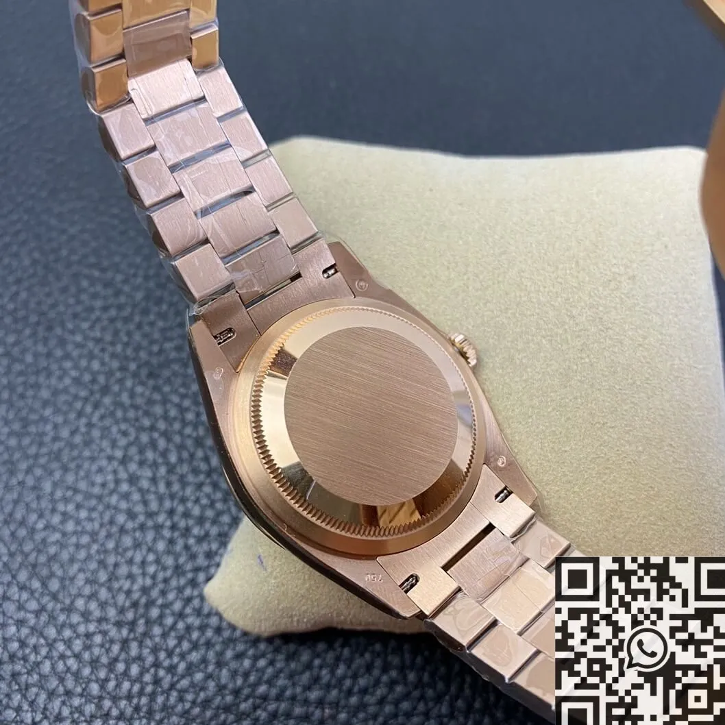 Packable Rolex Day Date M128235-0037 Gradient Brown Dial Ladies Rose Gold Watch Size 36mm EW Factory 2777