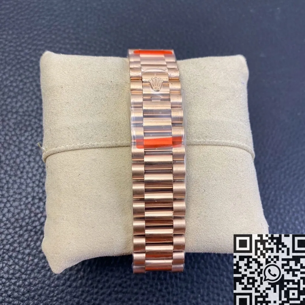 Rolex Day Date M128235-0037 Rose Gold Dial Ladies Rose Gold Watch Size 36mm EW Factory Vibrant 2778