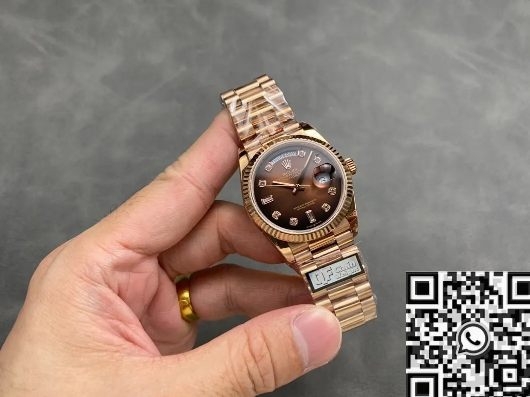 Rolex Day Date M128235-0037 Size 36mm Watch Q Factory EyeCatching 2703