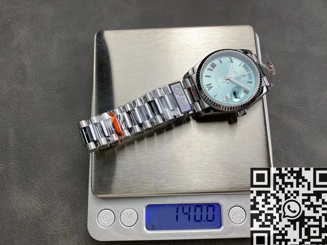 Rolex Day-Date M128236-0018 STrip Nail Scale 36mm Watch Q Factory Resilient 2722