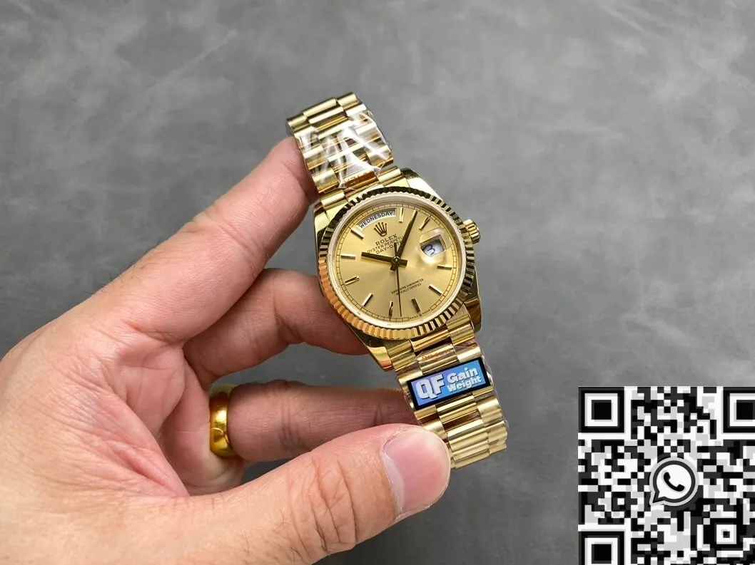 Rolex Day Date M128238 – 0045 Gold Watch 36mm Q Factory Lightweight 2714