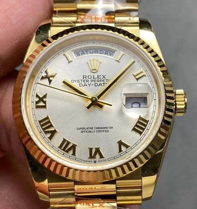 Resilient Rolex Day Date M128238 – 0076 Size 36mm Watch Q Factory 2720