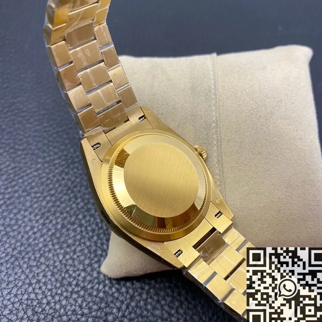 Stretchable Rolex Day Date M128238-0022 Brown Dial Ladies Gold Watch Size 36mm EW Factory 2781