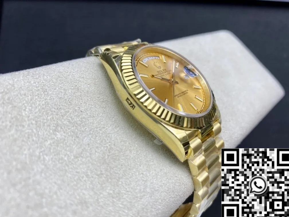 Rolex Day Date M128238-0045 Champagne Dial Size 40mm Watch EW Factory Lightweight 2780