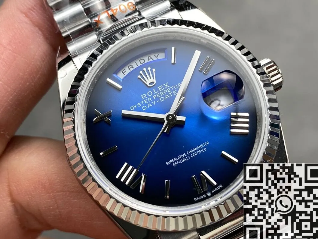 Rolex Day-Date M128239-0063 Gradual Blue Dial 36mm Watch Q Factory EasyCare 2725