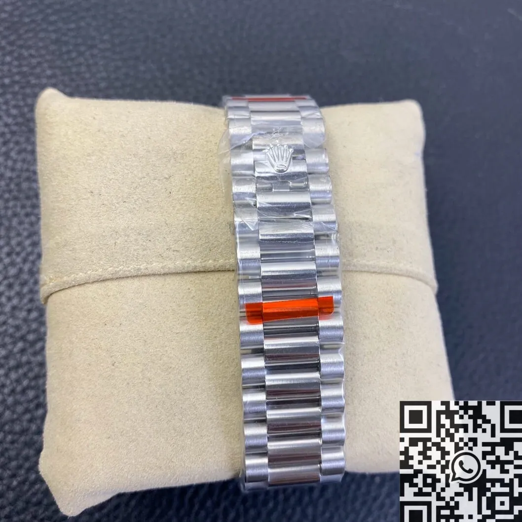 Rolex Day Date M228206-0002 Ice Blue Dial Size 40mm Watch EW Factory Stretchable 2786