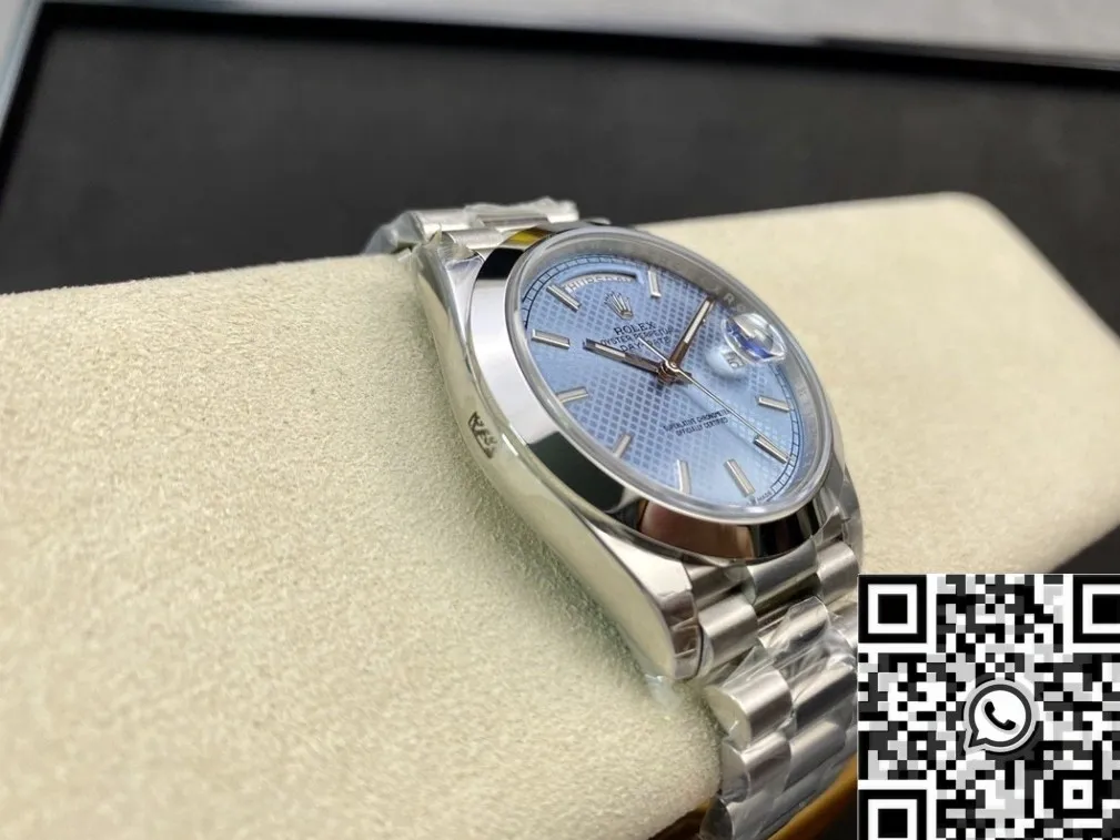 Rolex Day Date M228206-0004 Light Blue Dial Size 40mm Watch EW Factory SoftTouch 2789