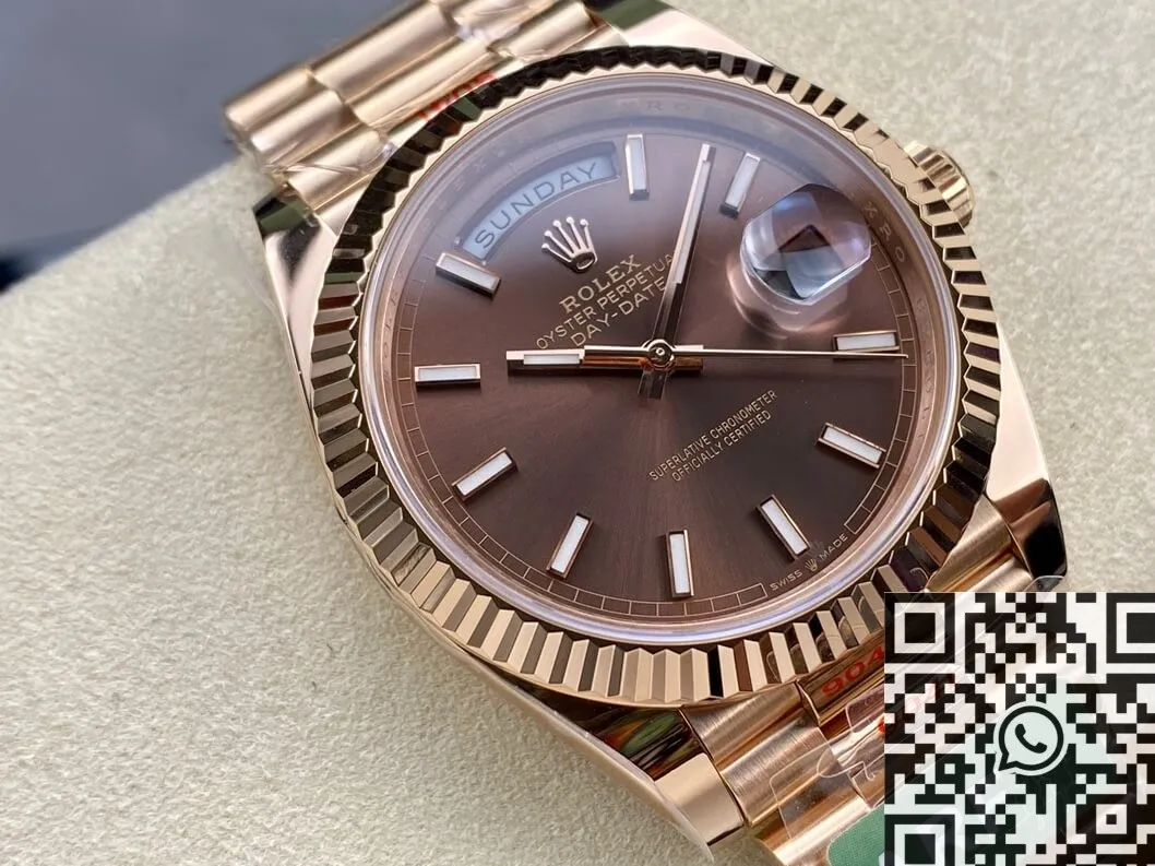 FastDry Rolex Day Date M228235-0053 Rose Gold Size 40MM ARF Factory 2139