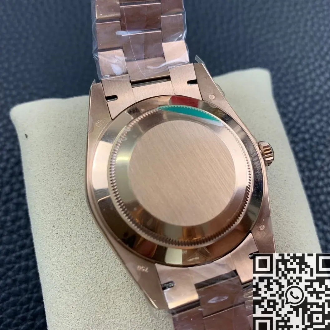 Versatile Rolex Day Date M228235 Black Dial Rose Gold Watch Size 40mm EW Factory 2787