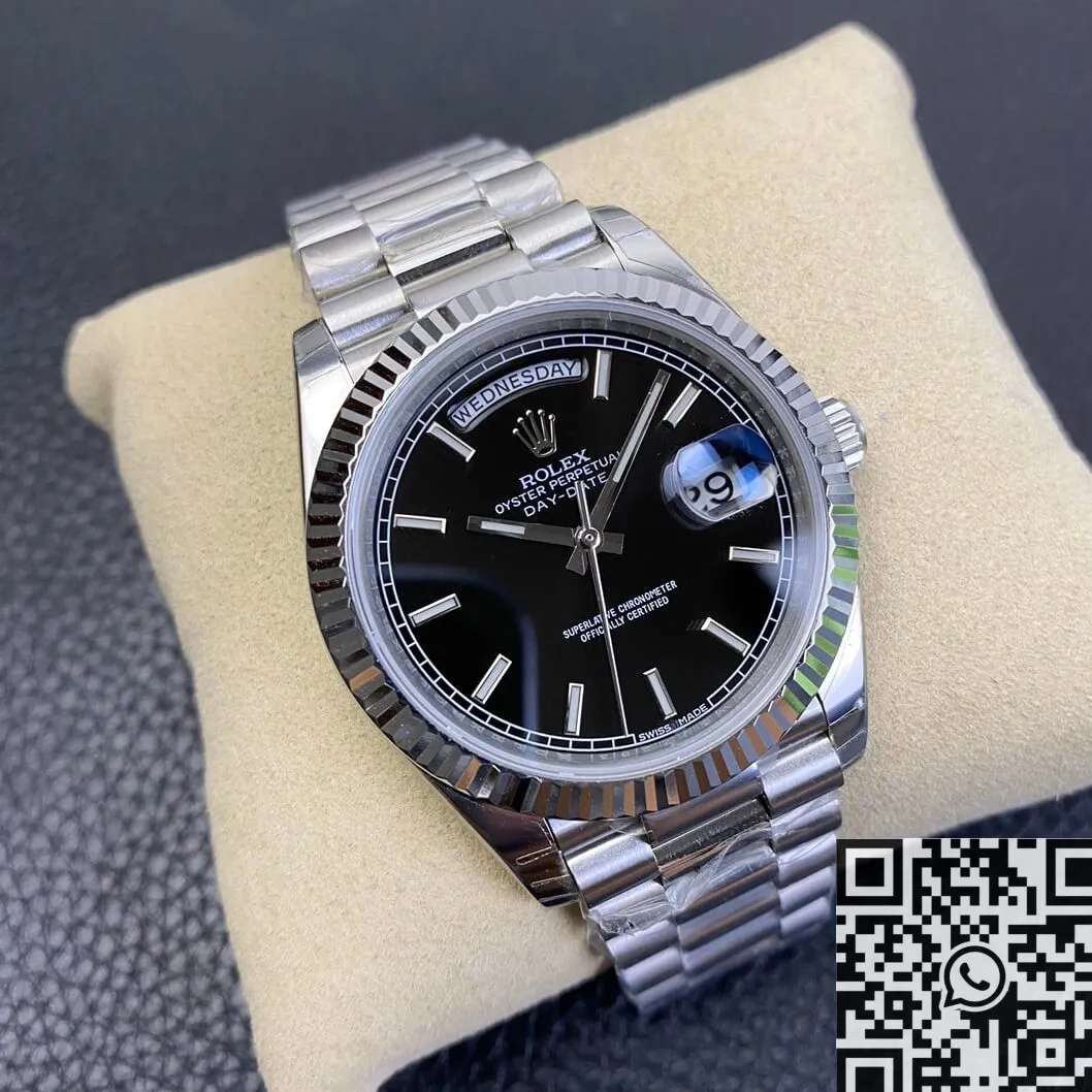 ComfortFit Rolex Day Date M228236-0003 Black Dial Size 40mm Watch EW Factory 2792