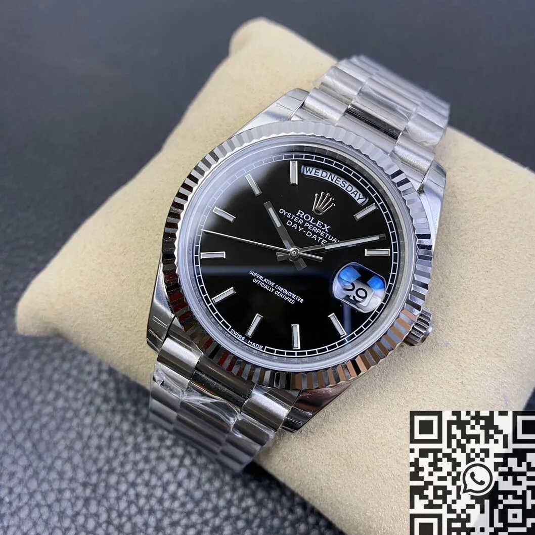 ComfortFit Rolex Day Date M228236-0003 Black Dial Size 40mm Watch EW Factory 2792