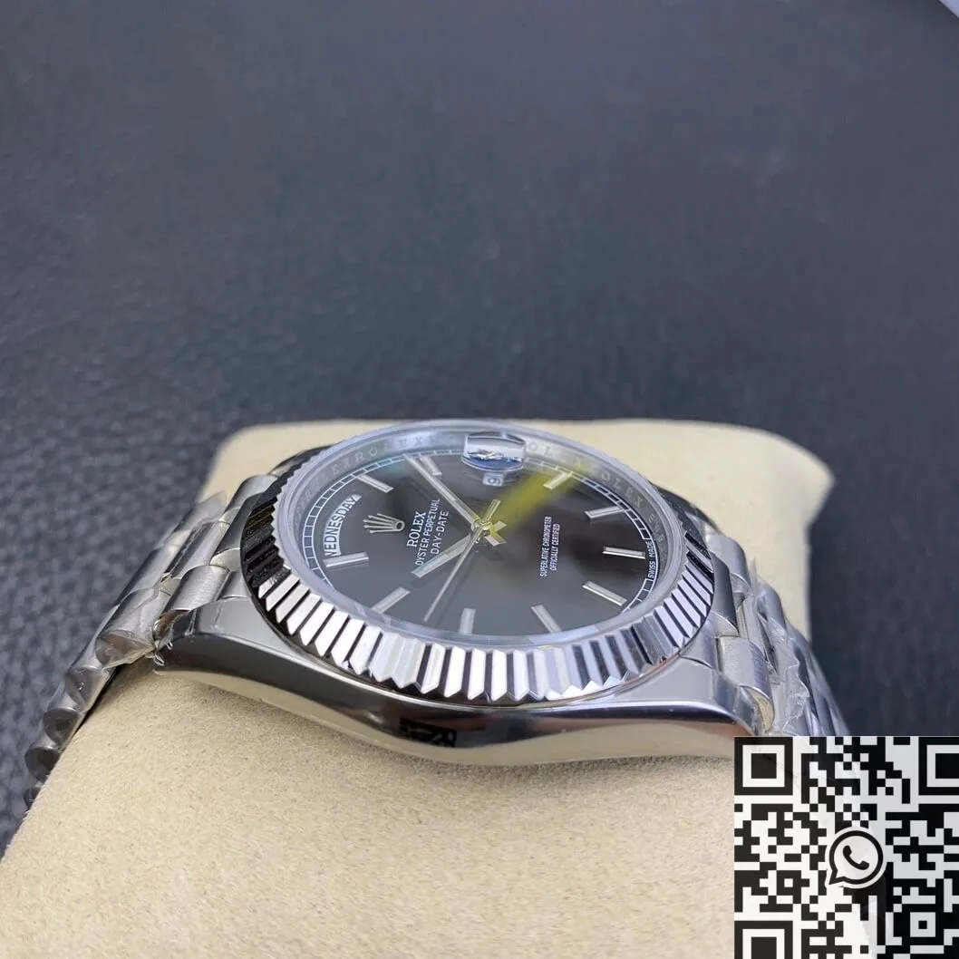 ComfortFit Rolex Day Date M228236-0003 Black Dial Size 40mm Watch EW Factory 2792