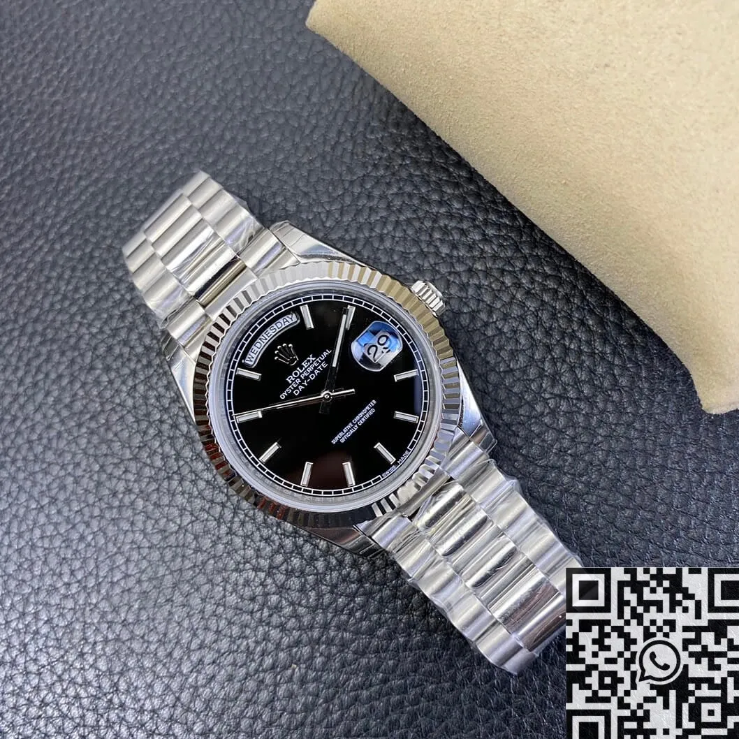 ComfortFit Rolex Day Date M228236-0003 Black Dial Size 40mm Watch EW Factory 2792