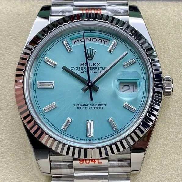 ComfortFit Rolex Day Date M228236-0006 Lce Blue Size 40mm Watch ARF Factory 2142