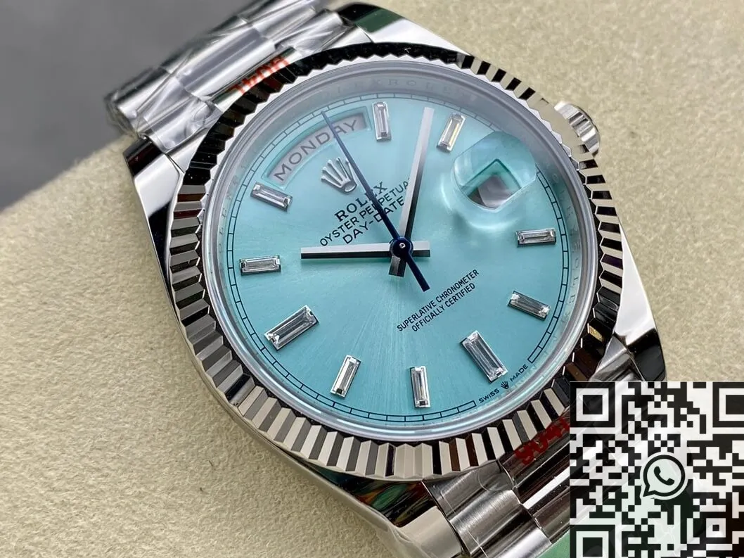 ComfortFit Rolex Day Date M228236-0006 Lce Blue Size 40mm Watch ARF Factory 2142