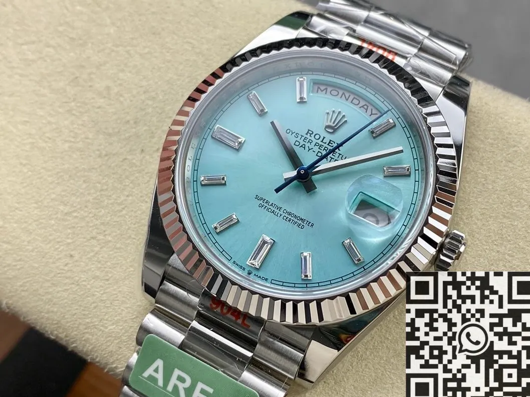 ComfortFit Rolex Day Date M228236-0006 Lce Blue Size 40mm Watch ARF Factory 2142