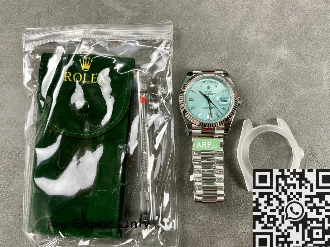 ComfortFit Rolex Day Date M228236-0006 Lce Blue Size 40mm Watch ARF Factory 2142