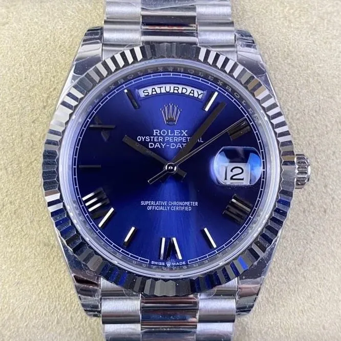 Rolex Day Date M228236-0007 Blue Dial Size 40mm Watch EW Factory UrbanChic 2794