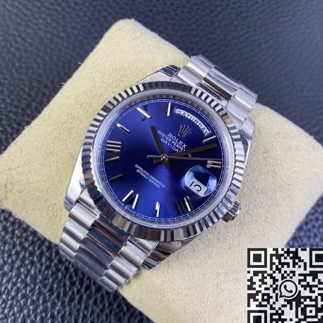 Rolex Day Date M228236-0007 Blue Dial Size 40mm Watch EW Factory UrbanChic 2794