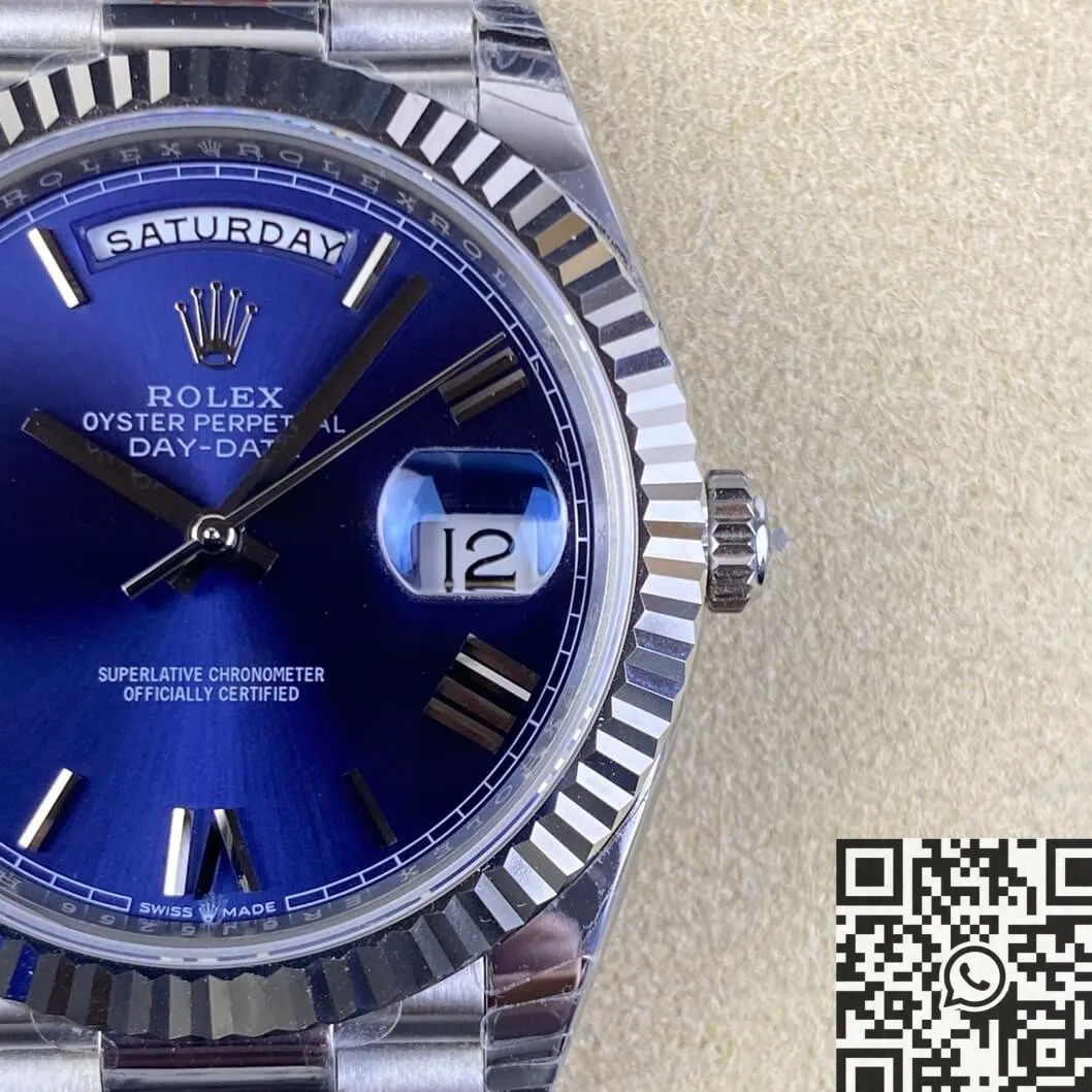 Rolex Day Date M228236-0007 Blue Dial Size 40mm Watch EW Factory UrbanChic 2794