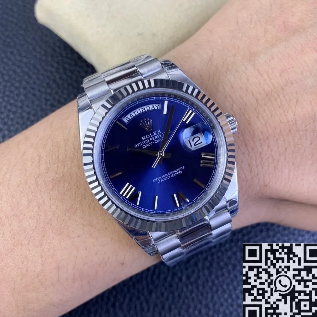 Rolex Day Date M228236-0007 Blue Dial Size 40mm Watch EW Factory UrbanChic 2794