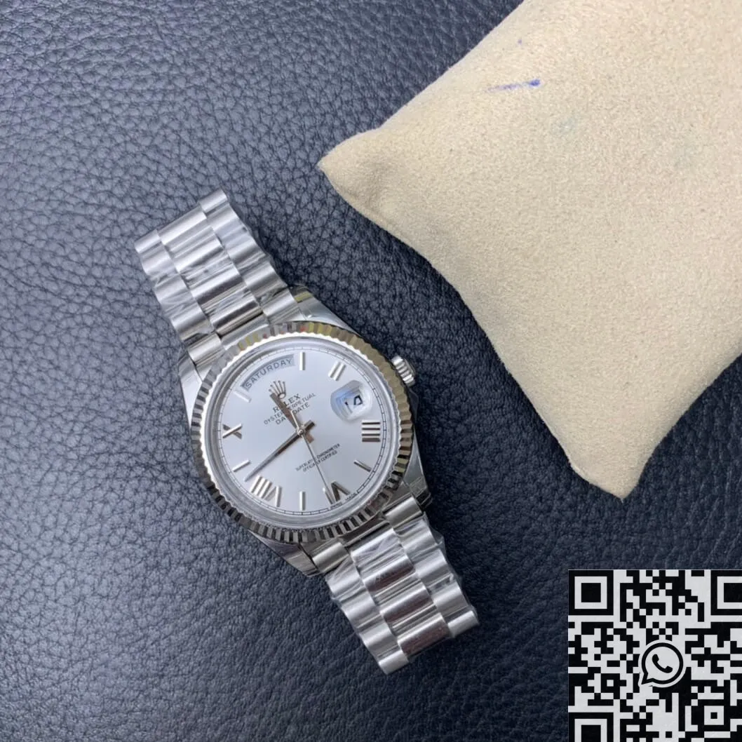 Bright Rolex Day Date M228236-0010 White Dial Size 40mm Watch EW Factory 2793