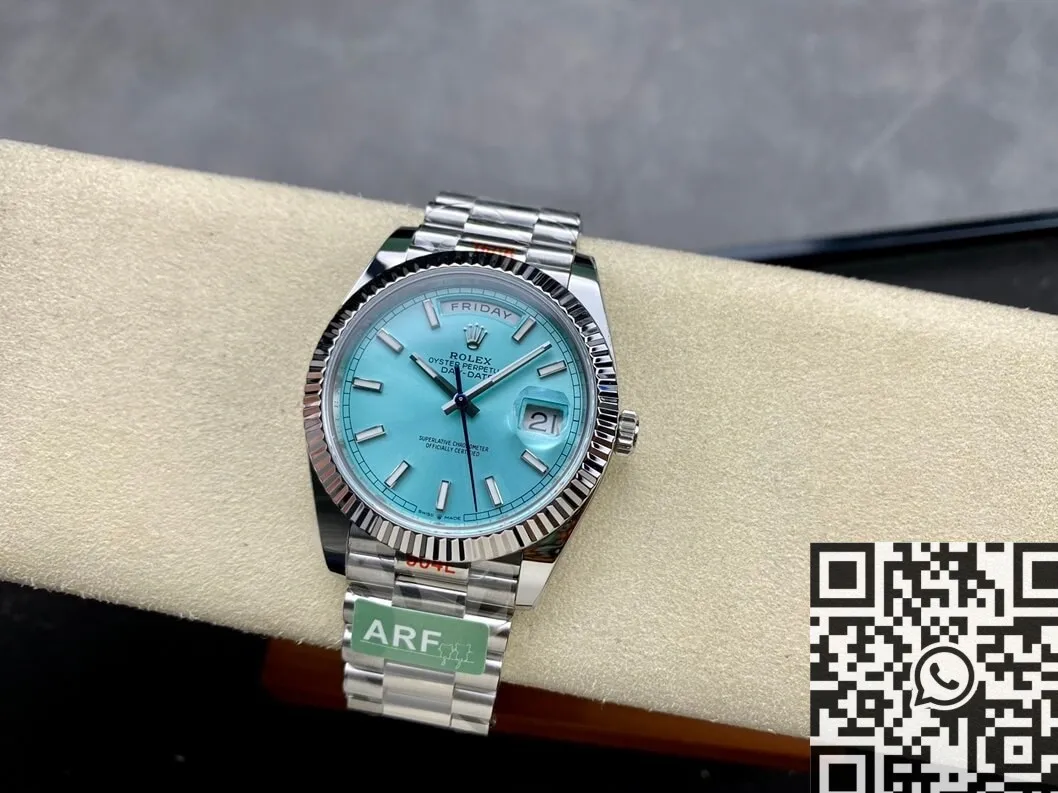 Snug Rolex Day Date M228236-0018 Lce Blue Size 40mm Watch ARF Factory 2144