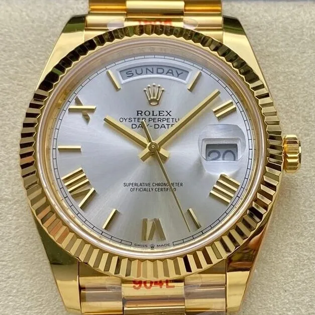 Rolex Day Date M228238-0002 Silver Size 40MM ARF Factory TimelessDesign 2143