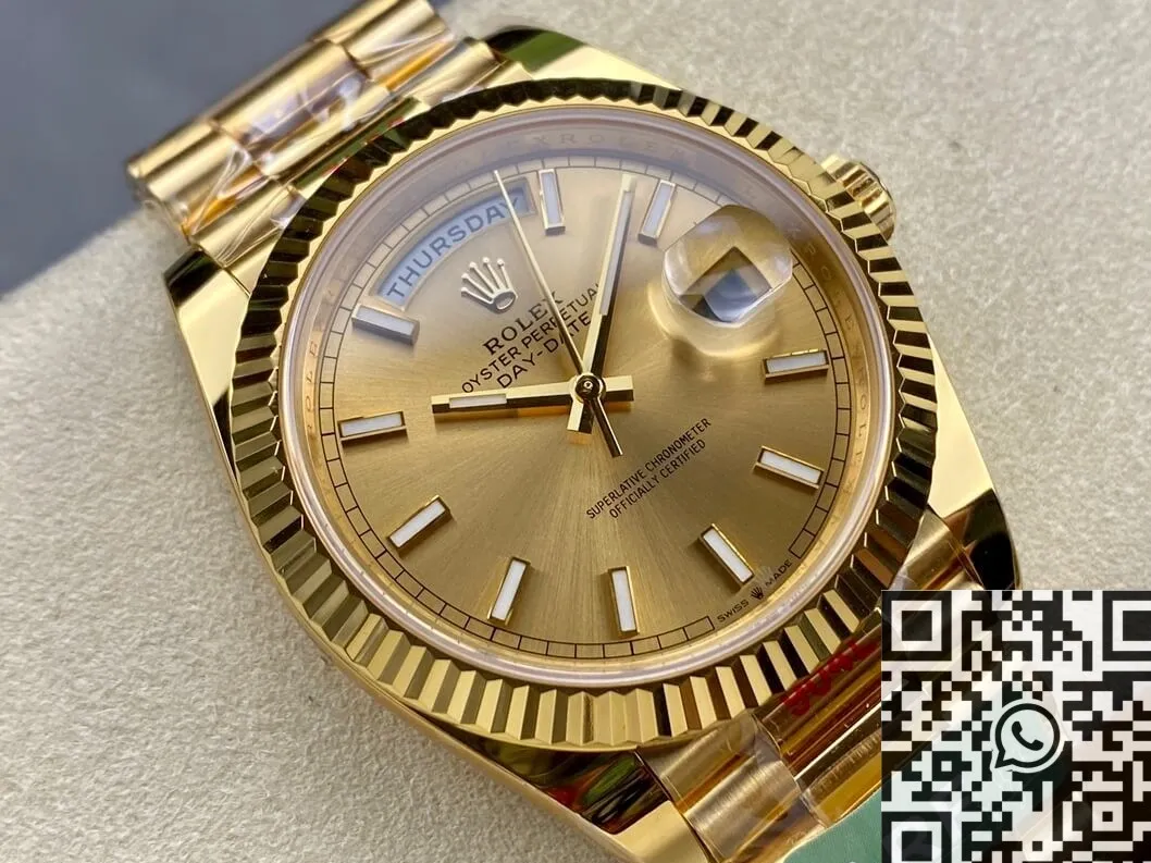FlexibleFit Rolex Day Date M228238-0003 Gold Size 40mm Watch ARF Factory 2141