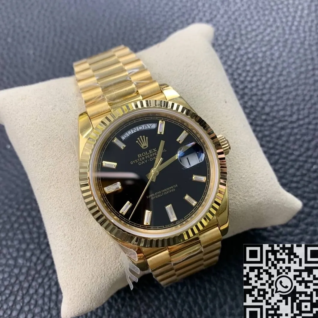 Rolex Day Date M228238-0004 Black Dial Size 40mm Watch EW Factory Modern 2796