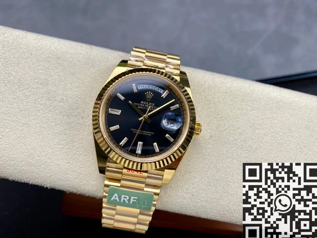 HighQuality Rolex Day Date M228238-0004 Gold Size 40 Watch ARF Factory 2145