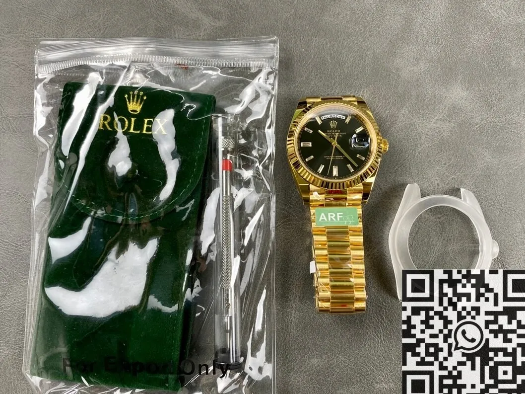 HighQuality Rolex Day Date M228238-0004 Gold Size 40 Watch ARF Factory 2145