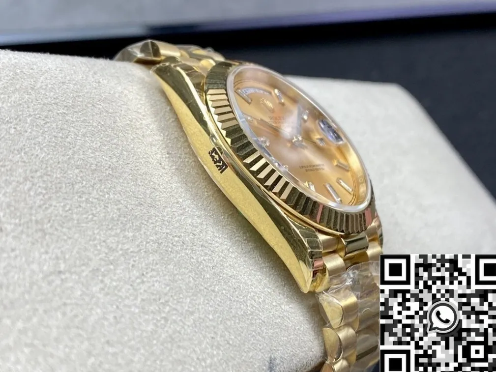 Resilient Rolex Day Date M228238-0005 Champagne Dial Size 40mm Watch EW Factory 2795