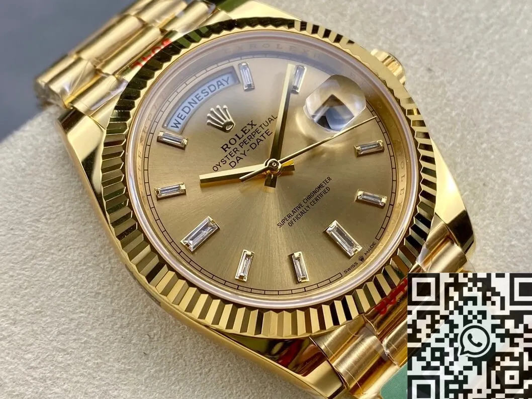 Original Rolex Day Date M228238-0005 Gold Size 40mm Watch ARF Factory 2146