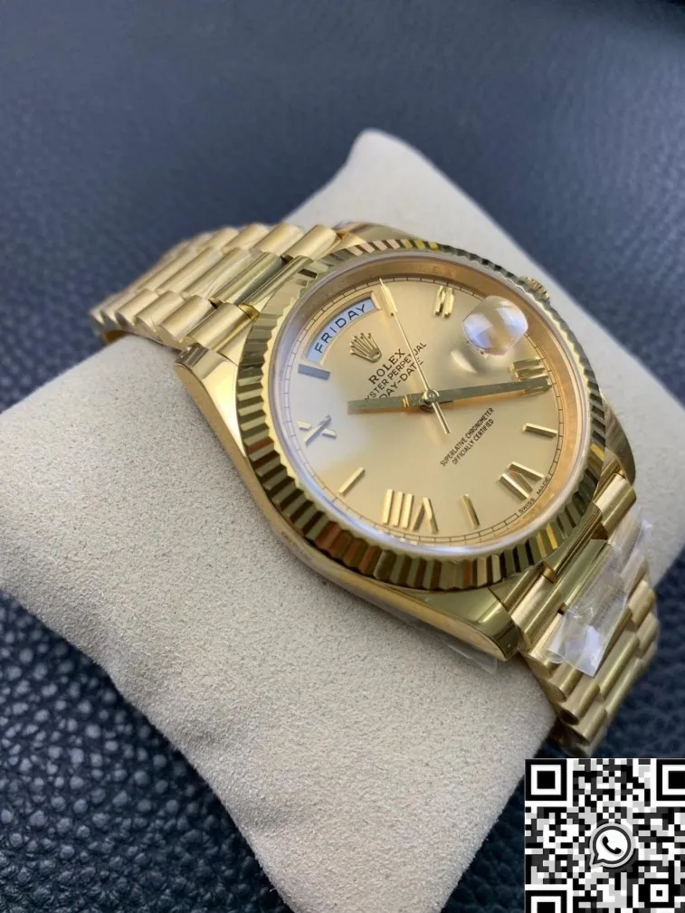 Rolex Day Date M228238-0006 Champagne Dial Size 40mm Watch EW Factory Seasonal 2799