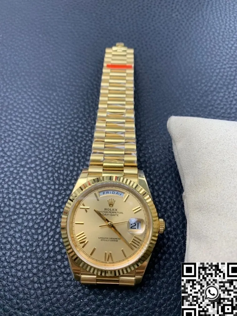 Rolex Day Date M228238-0006 Champagne Dial Size 40mm Watch EW Factory Seasonal 2799