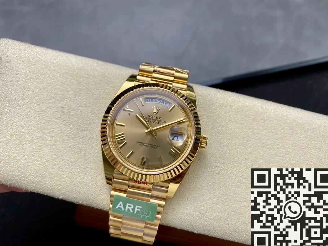 Rolex Day Date M228238-0006 Gold Size 40 ARF Factory Soft 2150