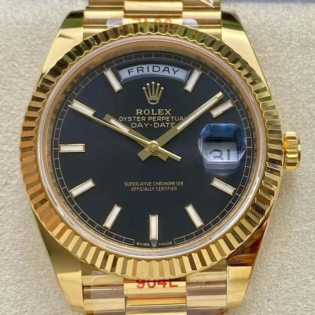 Casual Rolex Day Date M228238-0067  Black Size 40mm ARF Factory 2148