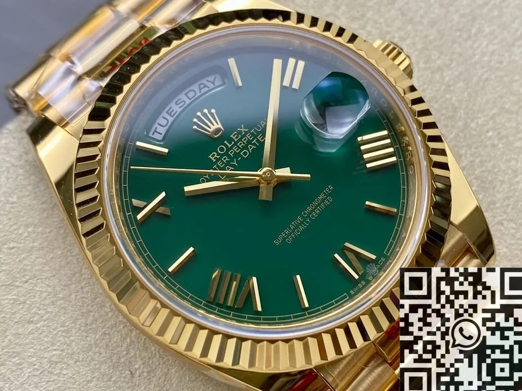 Rolex Day Date M228238-0069 Gradient Green Size 40 Watch ARF Factory ComfortFit 2147