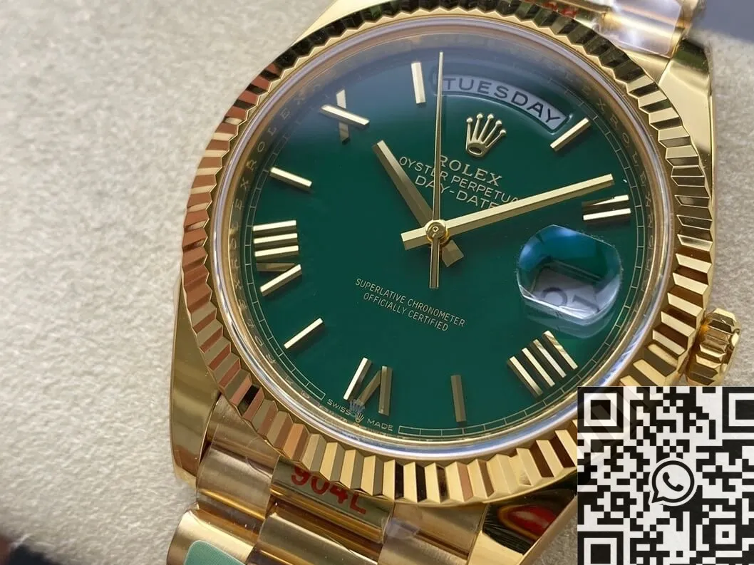 Rolex Day Date M228238-0069 Gradient Green Size 40 Watch ARF Factory ComfortFit 2147