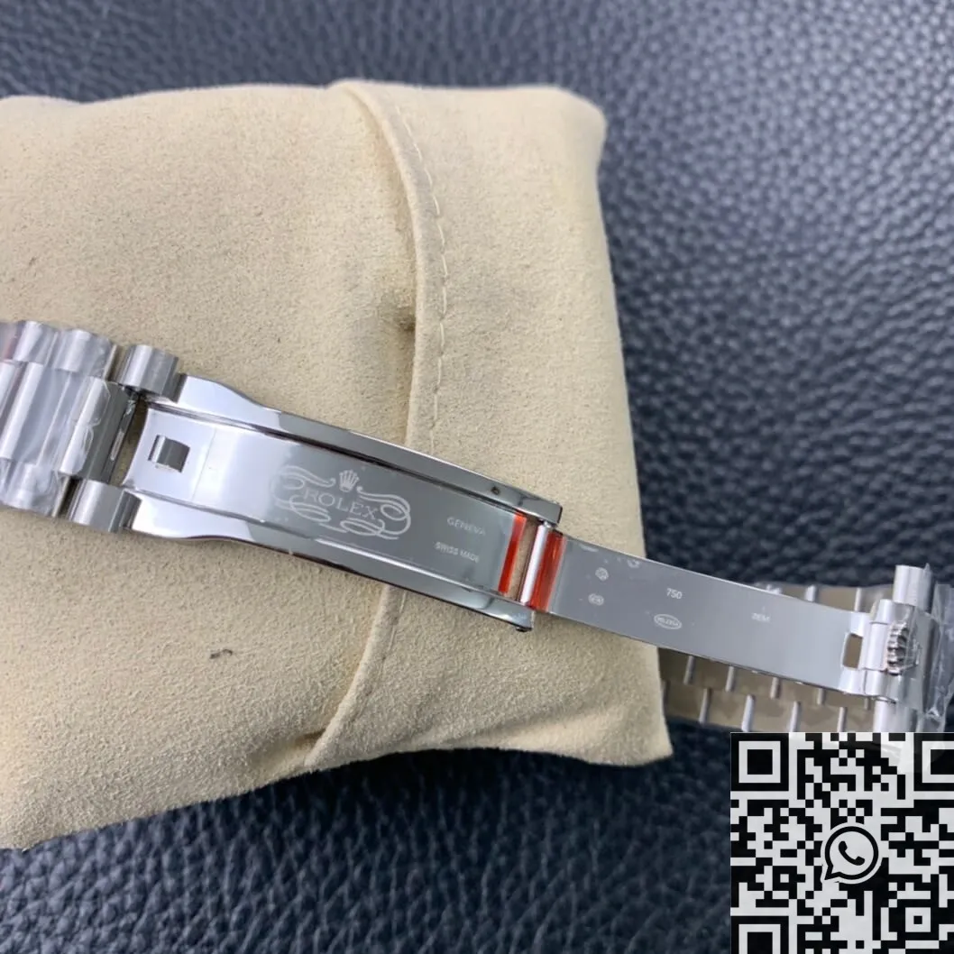 Rolex Day Date M228239-0002 Silver Ruled Dial Size 40mm Watch EW Factory Minimalist 2798