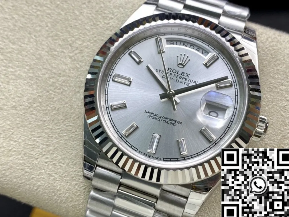 HighPerformance Rolex Day Date M228239-0003 Silver Dial Size 40mm Watch EW Factory 2800
