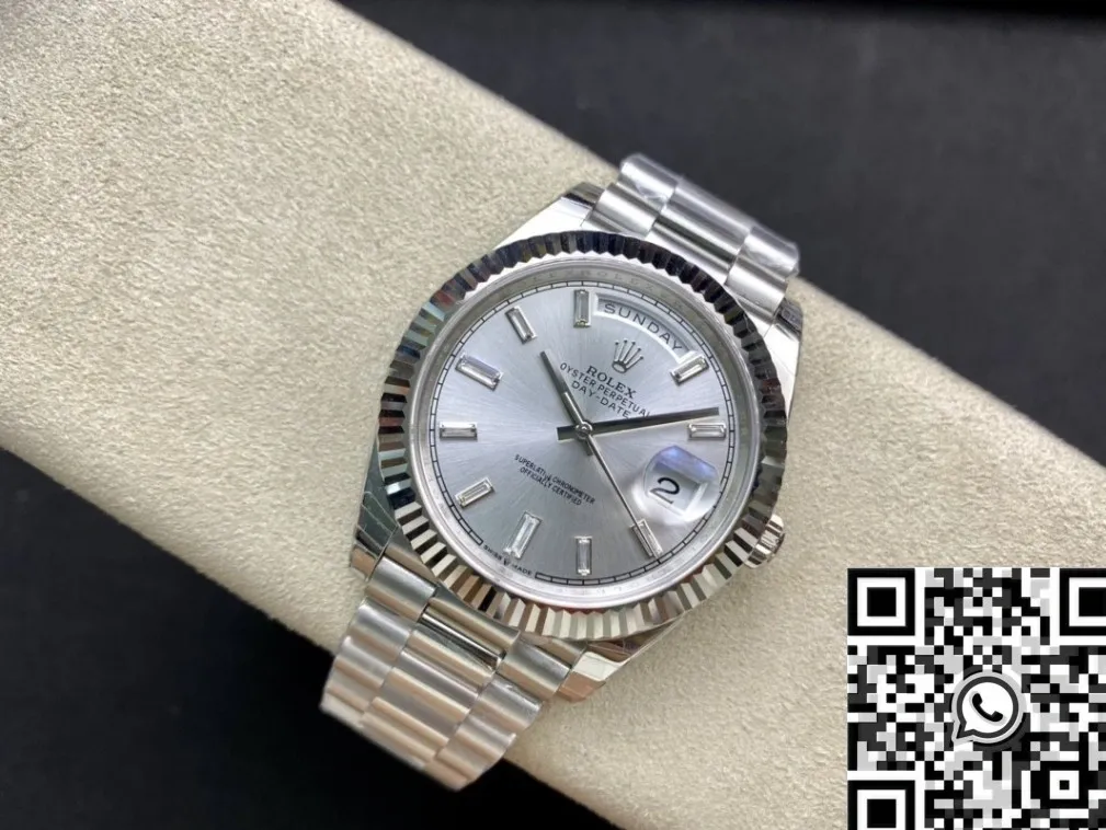 HighPerformance Rolex Day Date M228239-0003 Silver Dial Size 40mm Watch EW Factory 2800