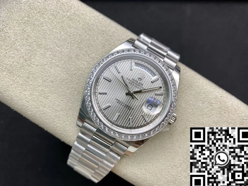 Rolex Day Date M228349RBR-0007 White Gold Size 40mm Watch EW Factory Resilient 2802