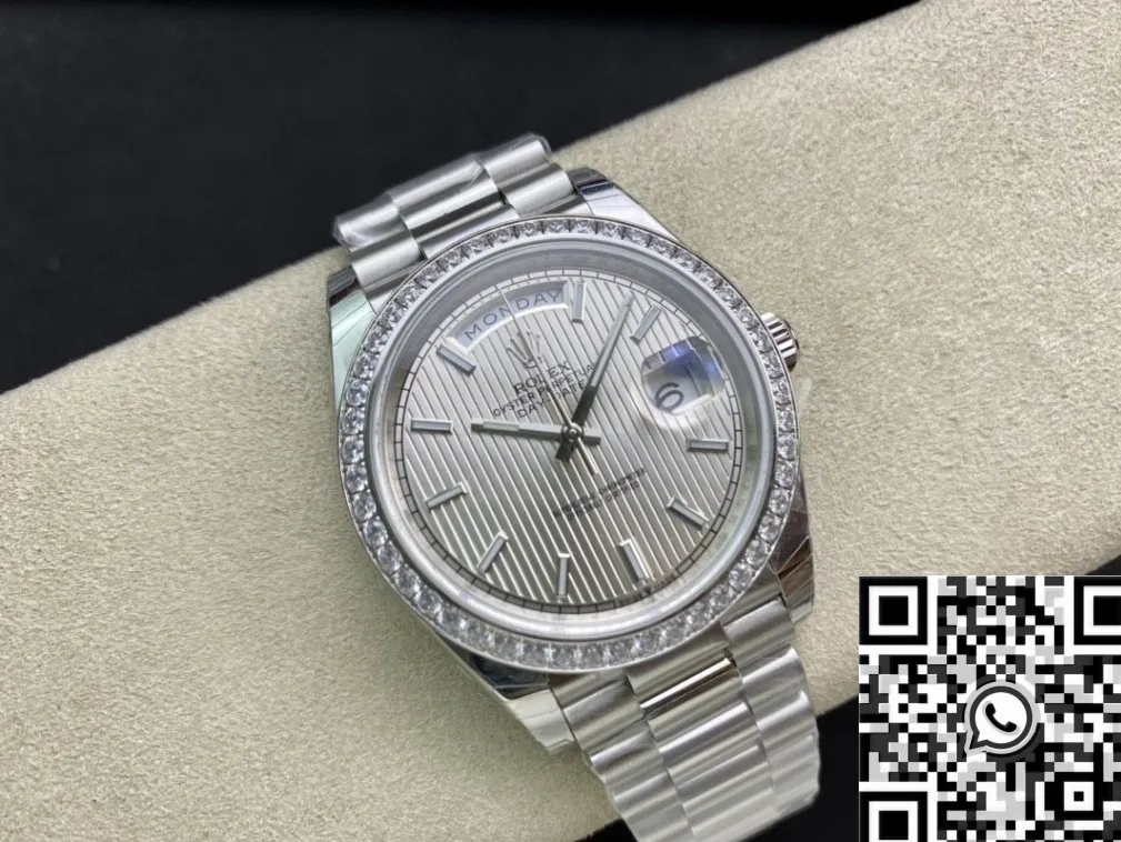 Rolex Day Date M228349RBR-0007 White Gold Size 40mm Watch EW Factory Resilient 2802