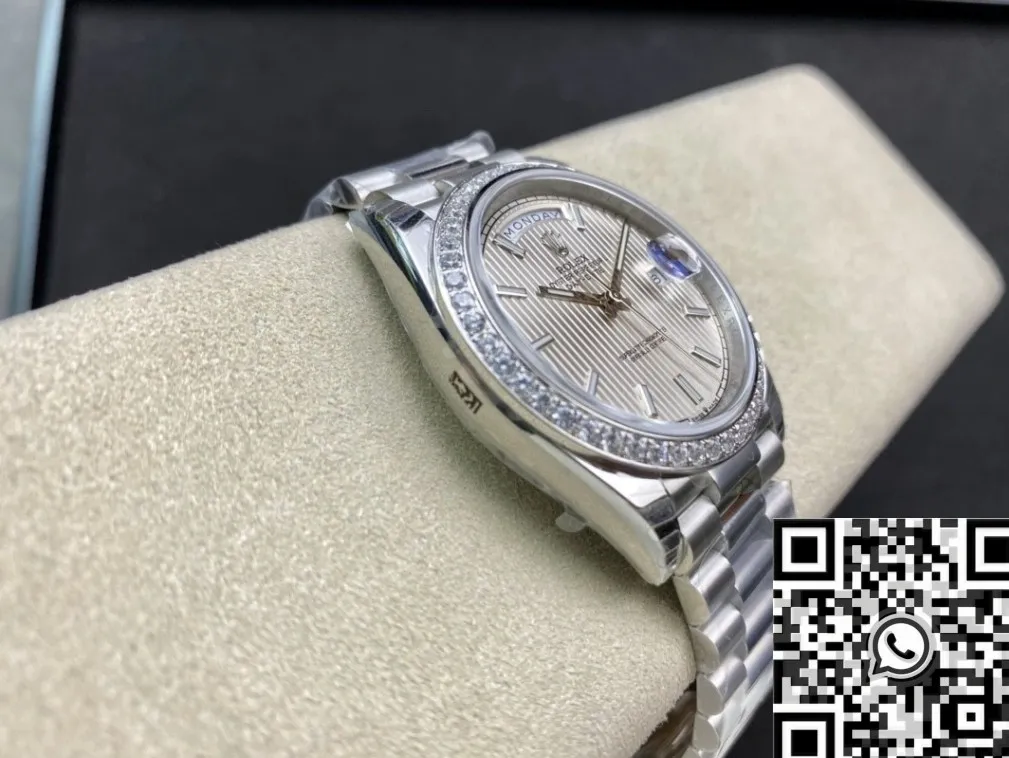 Rolex Day Date M228349RBR-0007 White Gold Size 40mm Watch EW Factory Resilient 2802